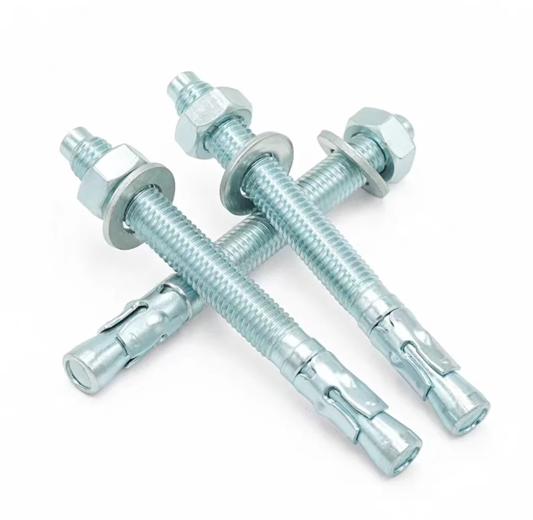 

Wholesale M20 M10 M12 M36 Concrete Wedge Anchor Bolts Sleeve Type Expansion Anchor Bolts Price