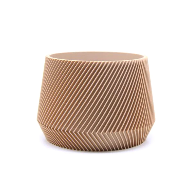 

Dropshipping 2020 exquisite 3d European round flower wood pot factory