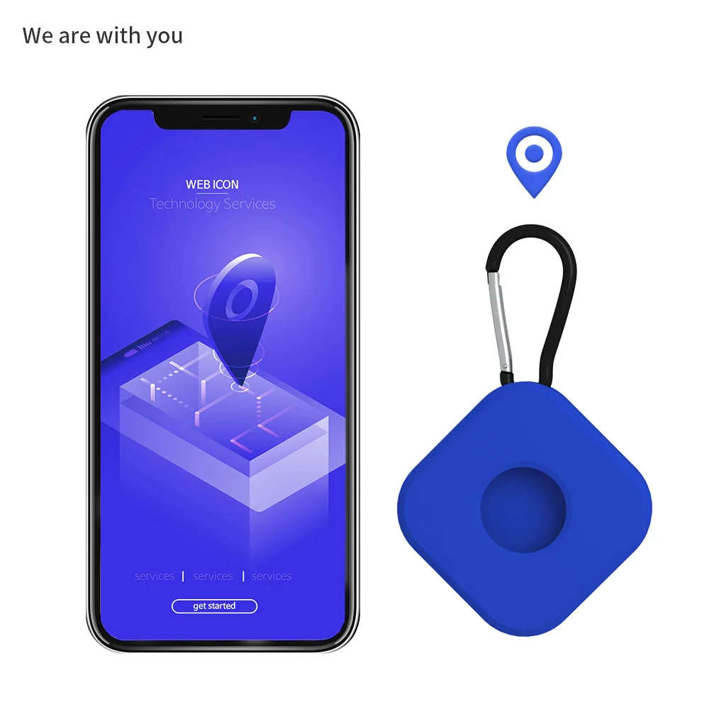 

2021 Newest Design Silicone Protective Cover dog collar For airtag case, Show as pictures