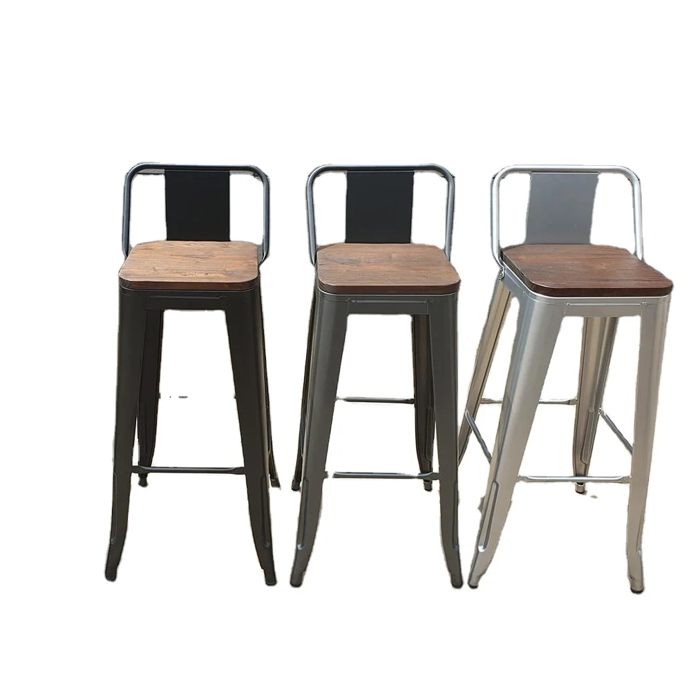 

Free shipping delivery directly New Metal Chair Height Bar Stools 30.7in Indoor/Outdoor Stool Patio Furniture, Gunmetal ,grey, green, yellow, or customized