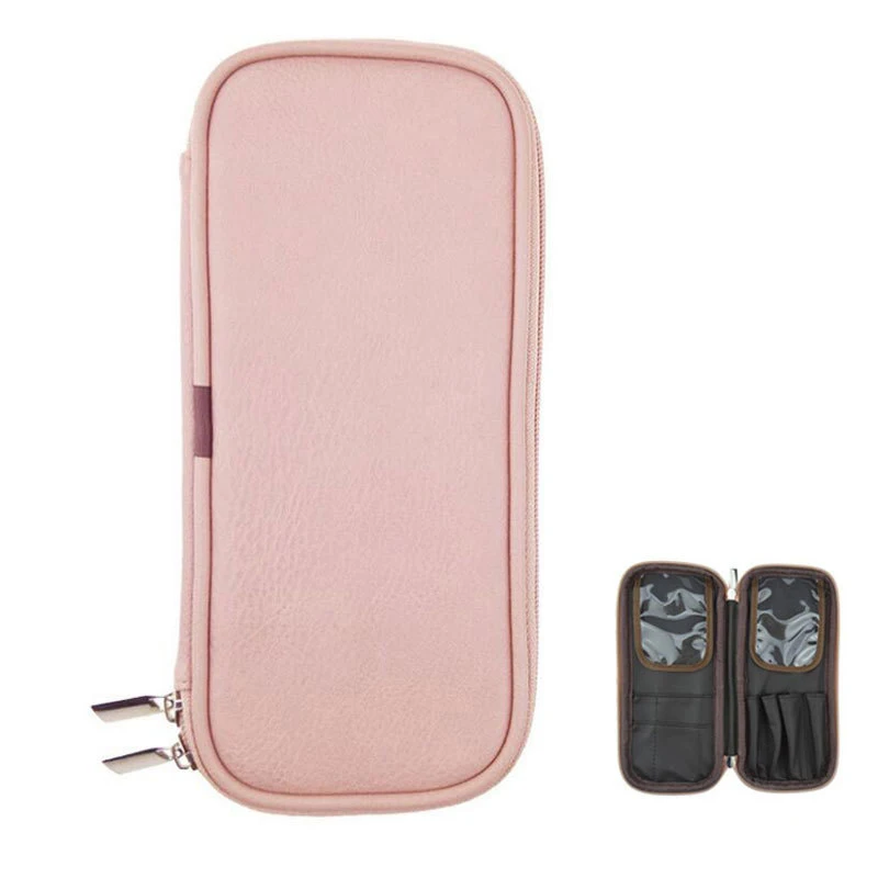 

Promotional various good quality luxury wholesale cosmetic bag, Yellow, white, black, pink