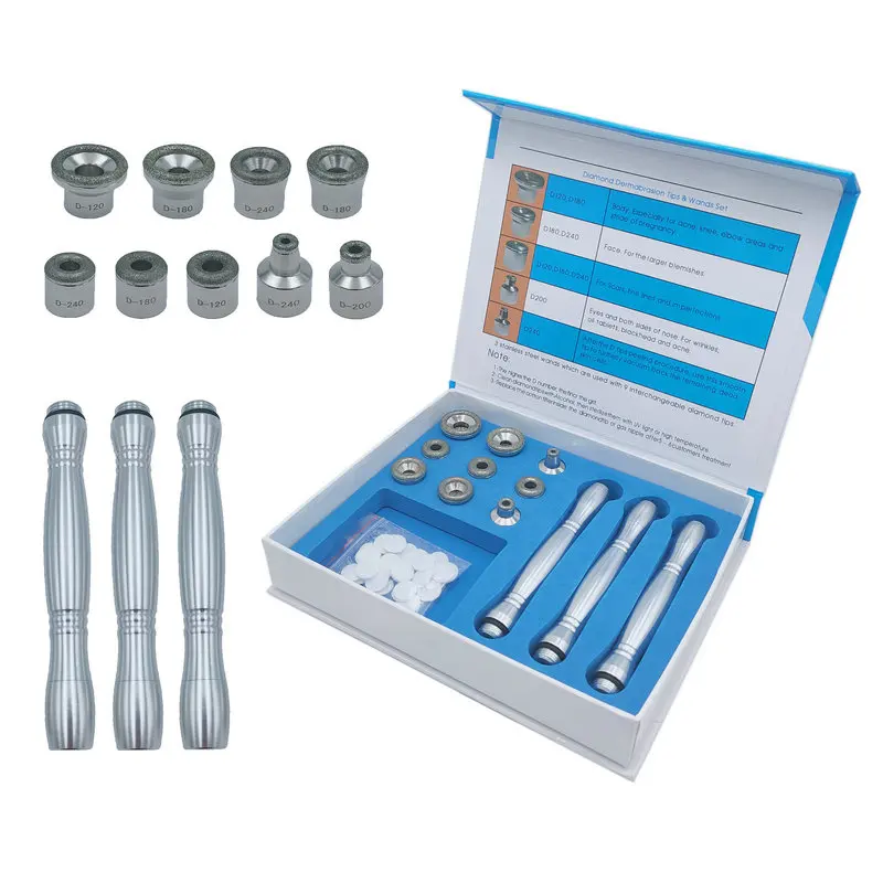 

Wholesale diamond microdermabrasion tips and wands for diamond microdermabrasion machine, Silver