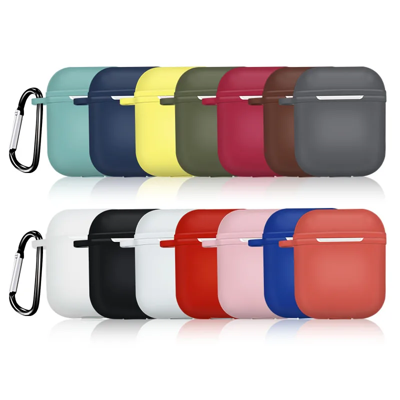 

Portable Shockproof Headset for Airpods Accessories Set Full Protective Silicone Cover Case for Airpods 1/2