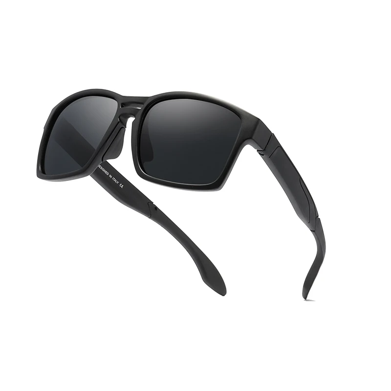 

KDEAM 2020 New Arrivals Custom Logo Rubber TR90 Sports Sunglasses Square Unisex Polarized Sun Glasses High Quality Wholesale