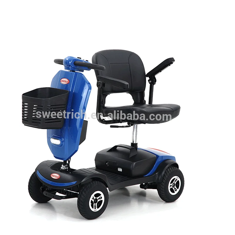 

Enclosed Car European Warehouse 4 Wheel Mobility Elwctric Scooter Adult, Red , blue, or customized