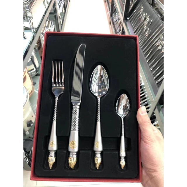 Asia Imperial Palace Used Stainless Steel 18/10 4pcs Cutlery Buy 4pcs