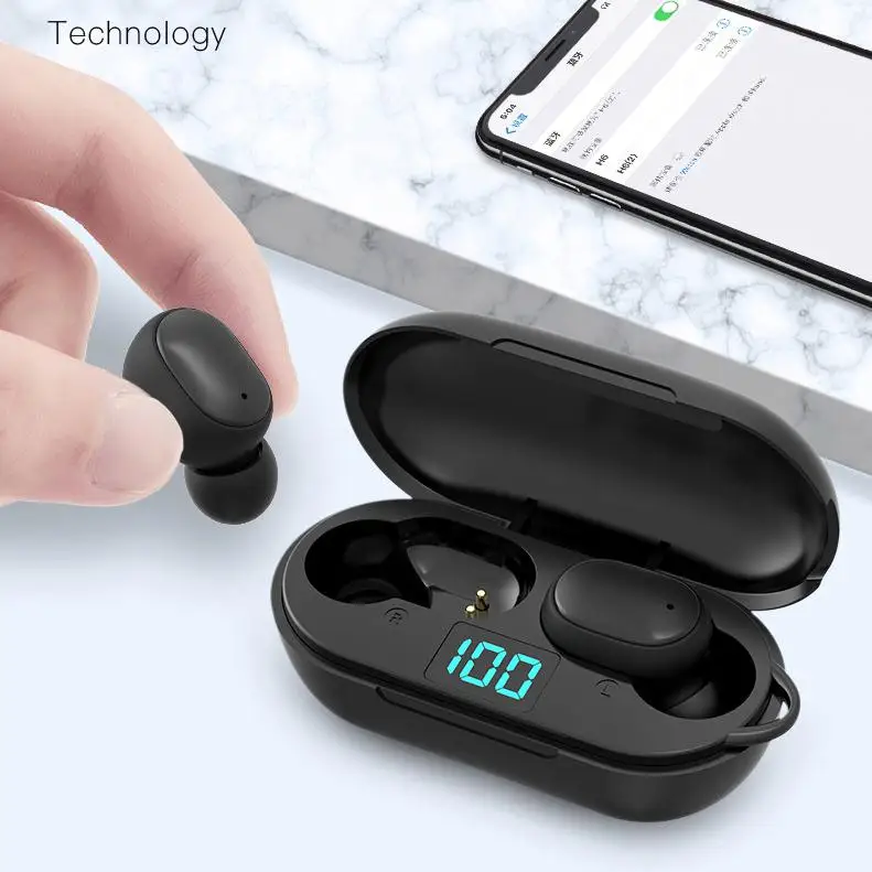 

Tooth Sweatproof Sports True Stereo Sport Smartphone Wireless Headset Handsfree Cheap H6 Earphones Earphone With Mic