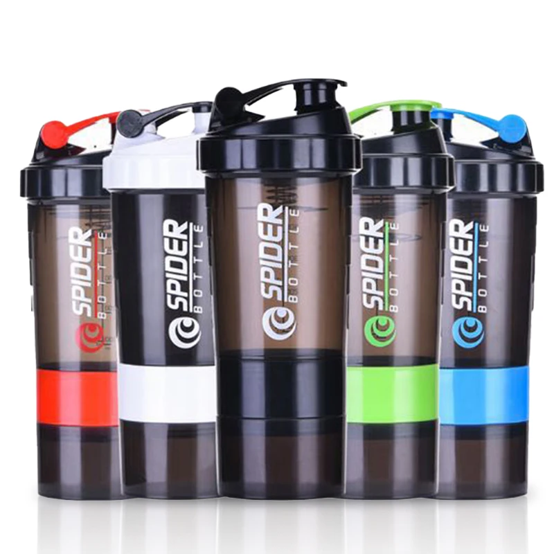 

500ml Free BPA Custom LOGO Private Label GYM Shakers Bottle Sport Protein Bottle Protein Drinking Water Shaker Bottle, Customized color