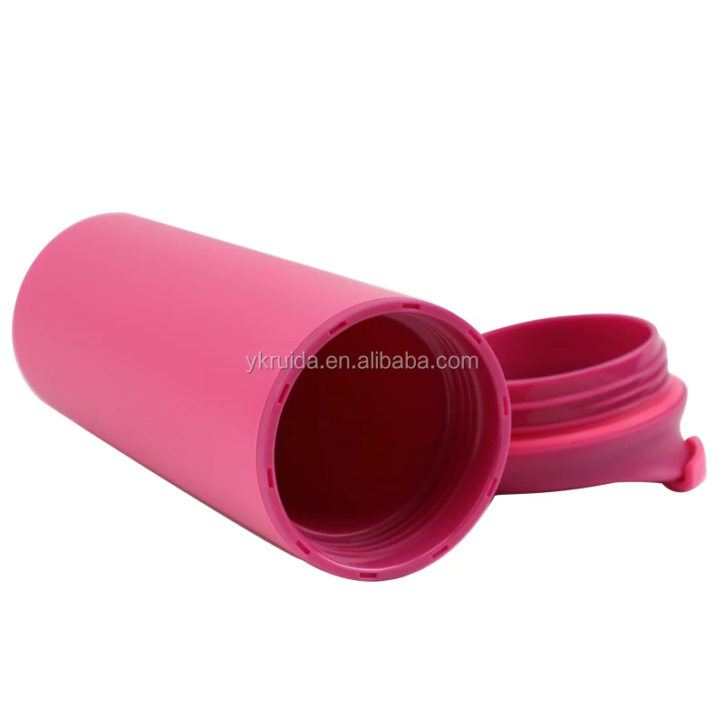 
12oz plastic suction cup double wall vacuum plastic suction tumbler silicone suction cup 