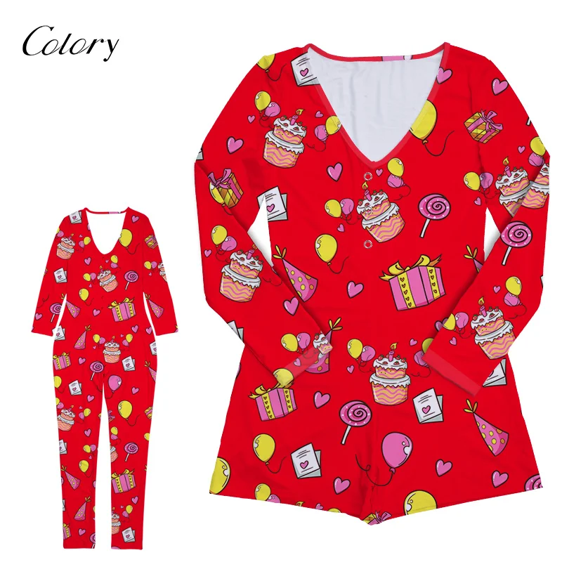 

Colory Funny White Women Toddler Girl Summer Romper, Picture shows