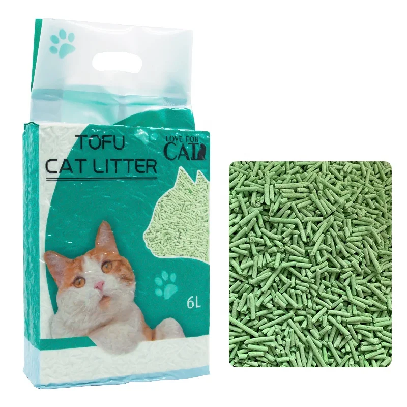 

Eco-friendly Tofu Cat Litter Dust Free Manufacturer Price Soft Touch Cat Litter Tofu