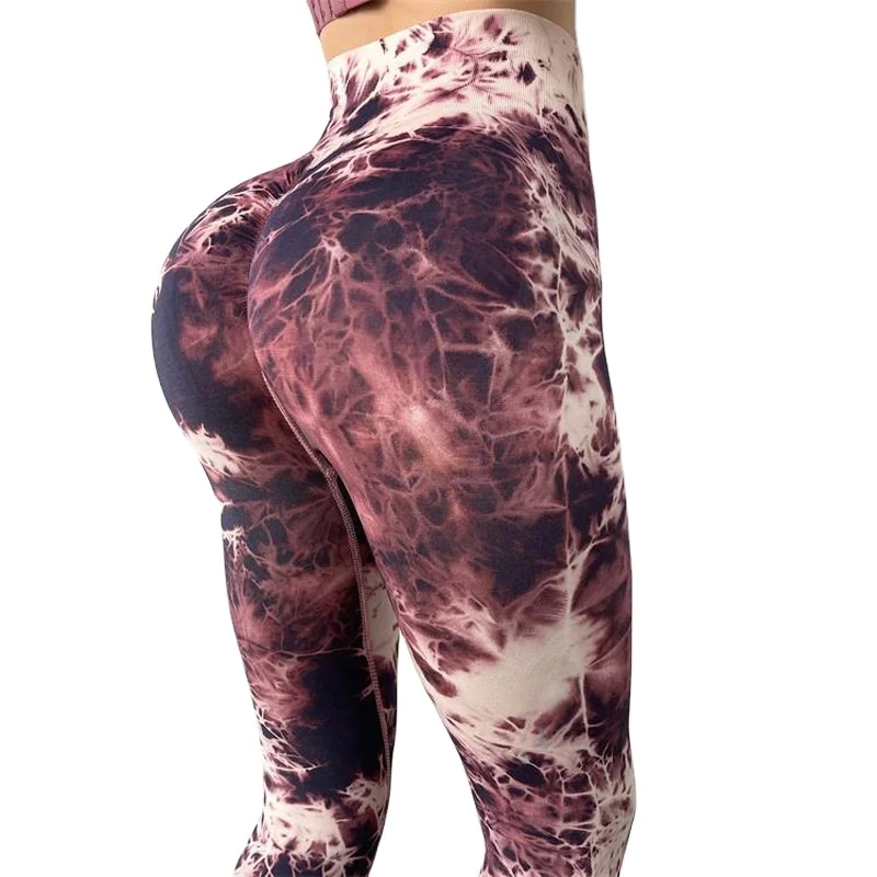

Knitted peach hip yoga pants women's sports fitness pants sexy hip hip pants leggings, Picture