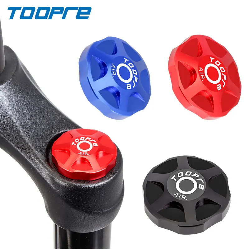 

Fork Shoulder Valve Cover Shock Absorber Mountain Bike Protector Shoulder Cap Front Fork Cover, Black, red, blue