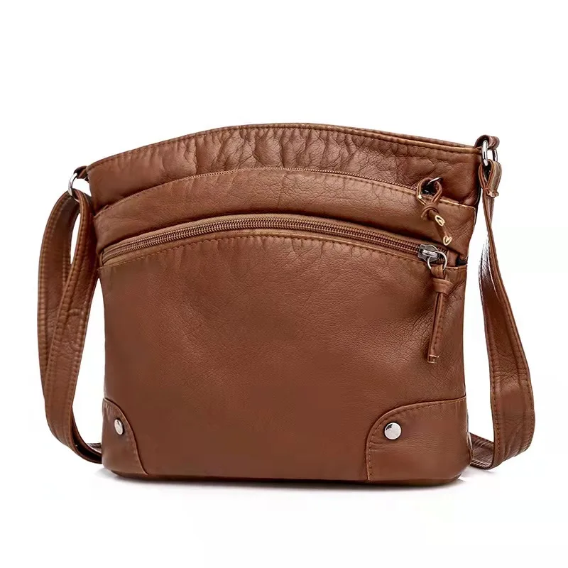 

2022 hot selling Soft Leather women's shoulder bags Large Capacity Multi-Compartment shoulder bag women brand women shoulder bag