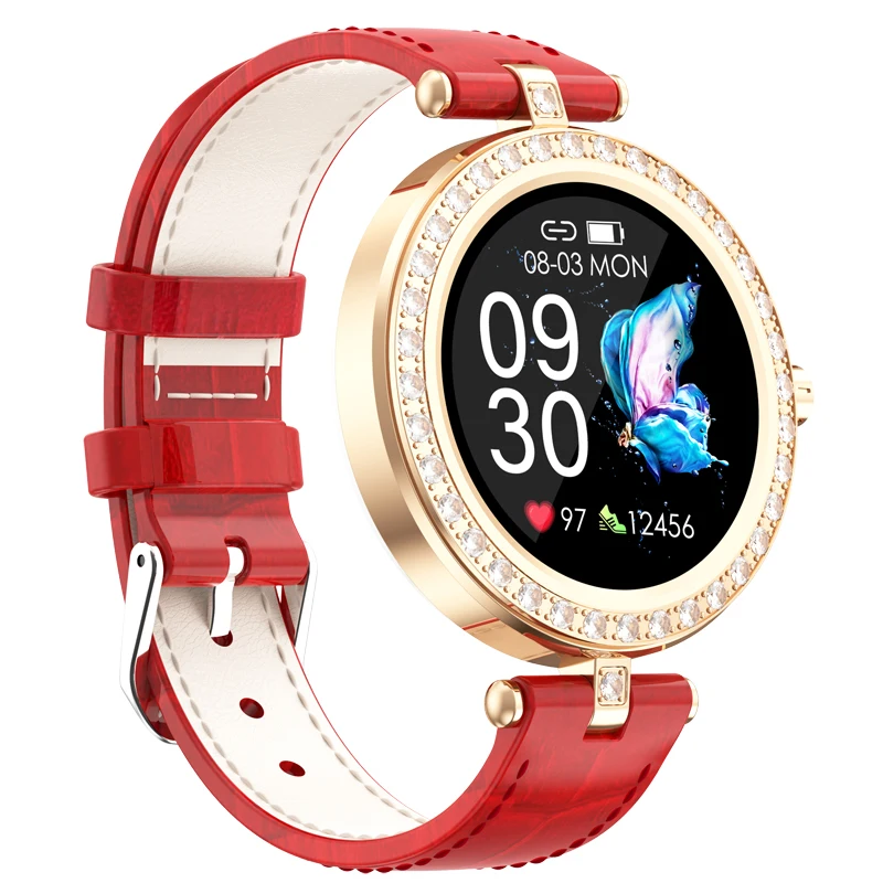

Girl wrist wear smart watch ladies outdoor sports fitness bracelet watch smartwatch