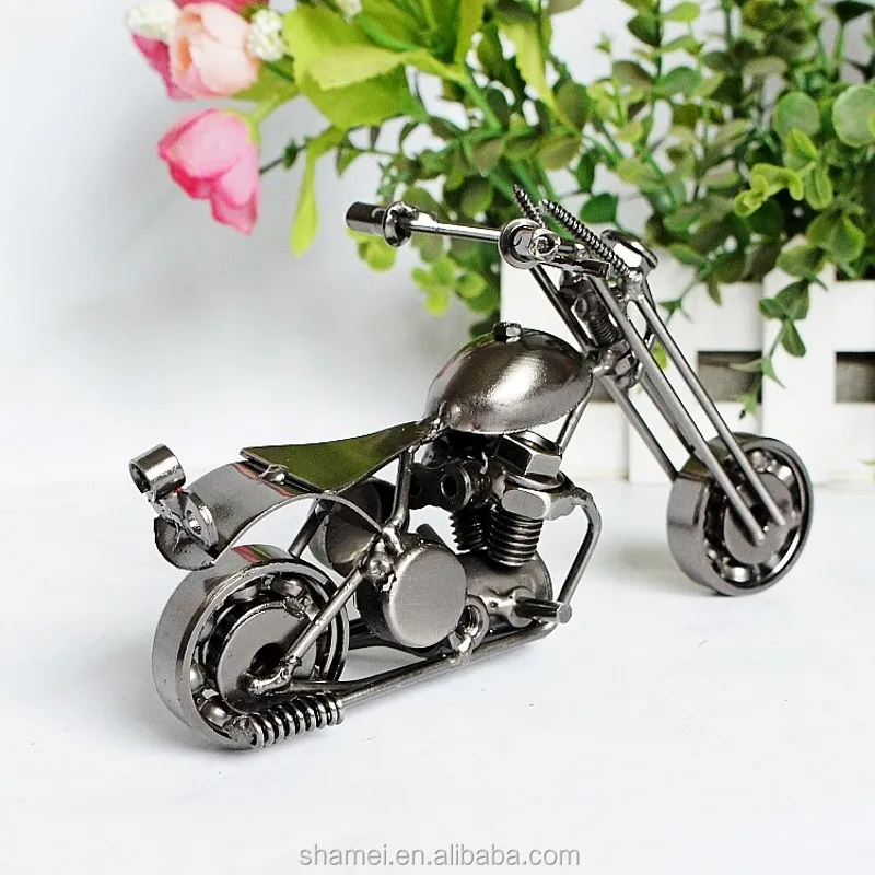 Vintage Iron Motorcycle Model - Retro Handicraft | Ubuy