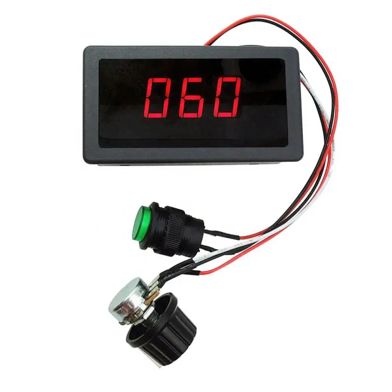 New DC 12V 24V 5A PWM MOTOR SPEED CONTROLLER WITH LED DISPLAY 