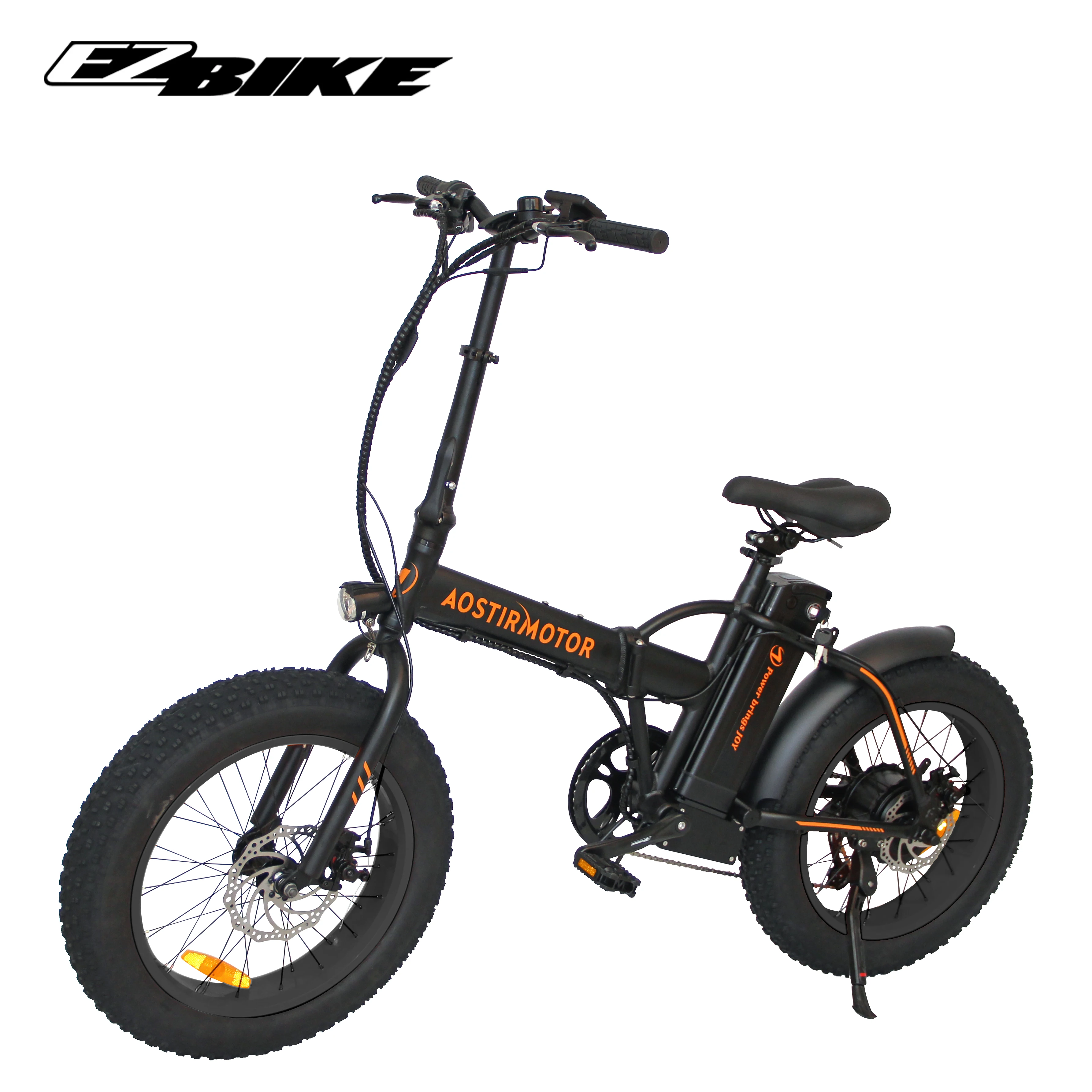 

European local warehouse 36 v 500 w foldable 20 inch fat tire e bike with removable battery