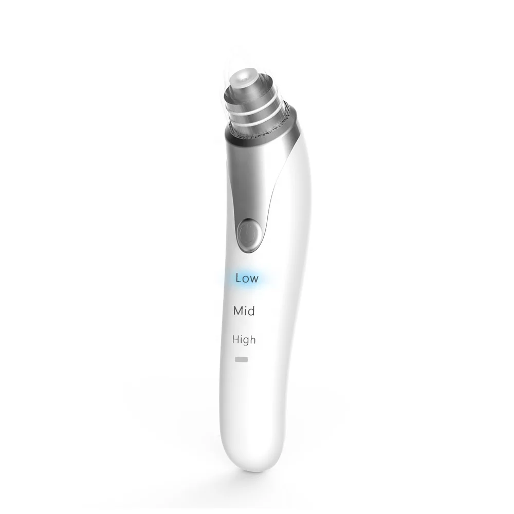 

Deep Into Skin Pores To Remove Impurities Blackhead Vacuum Electric Suction Beauty Product, White,support customized