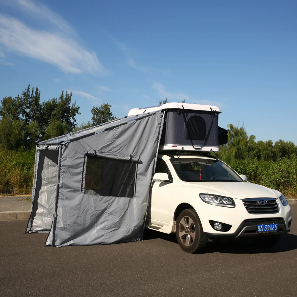 Telescopic Ladder Hard Shell Hardtop Roof Top Tent Camping With Annex Room Buy Hard Shell Roof