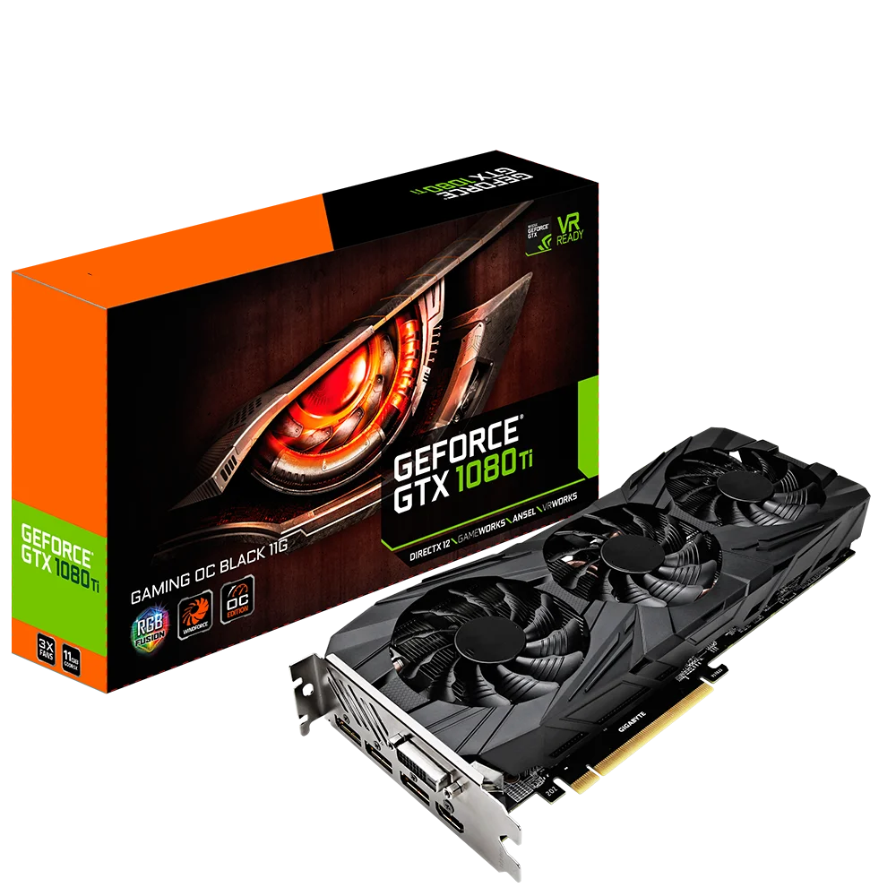 

S19j pro S19 pro GTX 1080 Ti Gaming OC BLACK 11G gaming graphics card oc GPU Desktop gamer graphics card