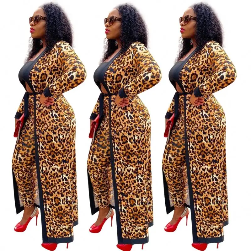 

Hot Selling Leopard Women Clothing Jumpsuits And Romper Plus Size Fall Jumpsuits Sexy Bodycon Jumpsuit