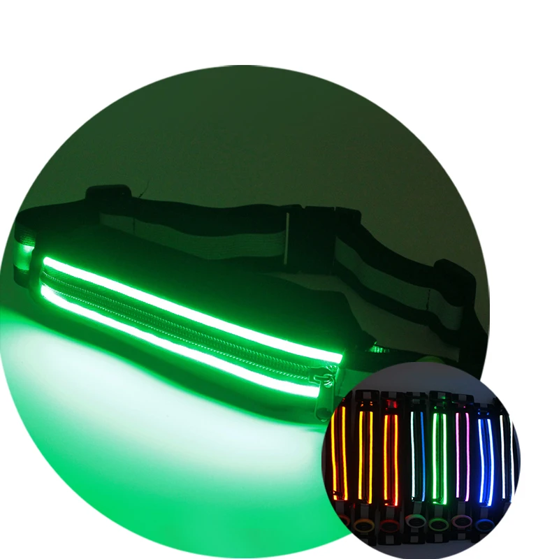 

Factory Wholesale Cheap LED Waist Bag for Running