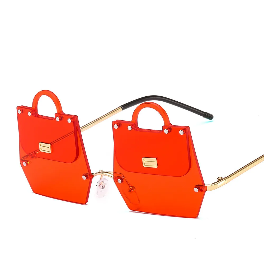 

Mirror New Party Small Square Red Cute Personalized Sun Glasses Trendy Sunglasses
