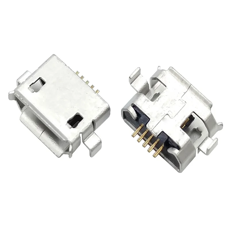 Best Selling 5 Pin DIP Female Micro USB  Waterproof Electrical Connector Plug Customised Electronic Components