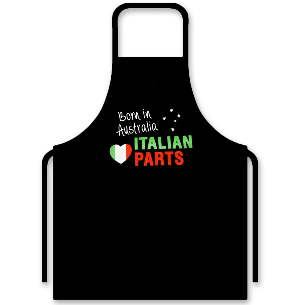 

Custom waterproof oil proof wipeable kitchen home restaurant printed apron cute cooking female apron, Customized