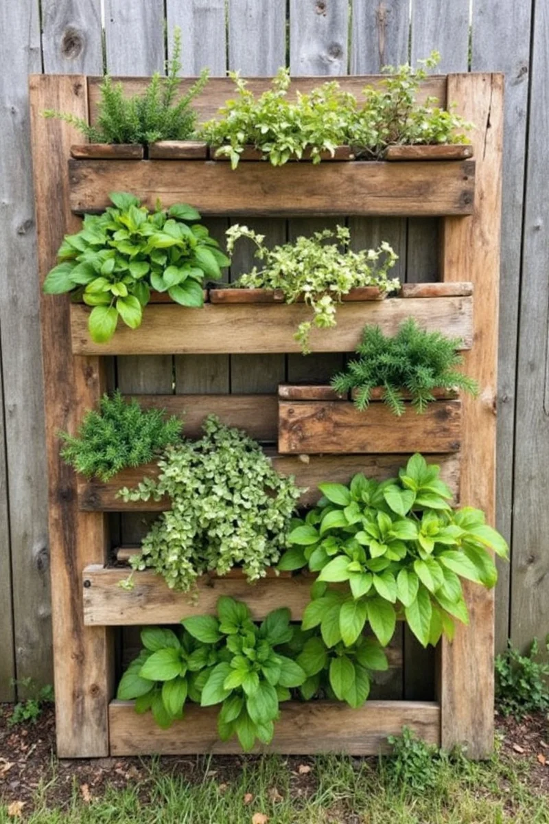 Ladder Shelf Garden
