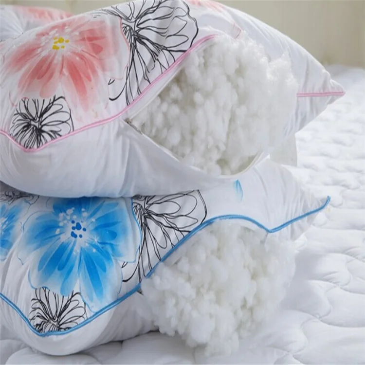 
Cheap Pillow Stuffing Solid Polyester Staple Fiber For Virgin 