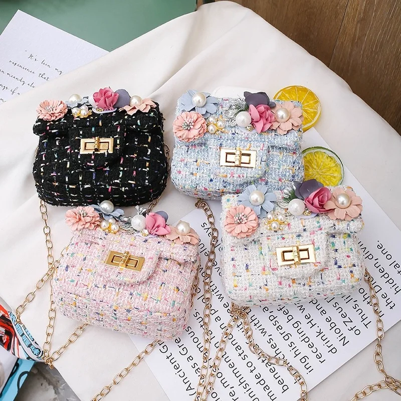 

Factory direct sales cute kids luxury purse cartoon pattern small purses for girls mini chain purses