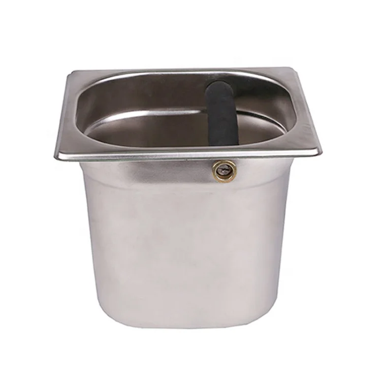 

Ready Stock Stainless Steel Knock Box Coffee Accessories