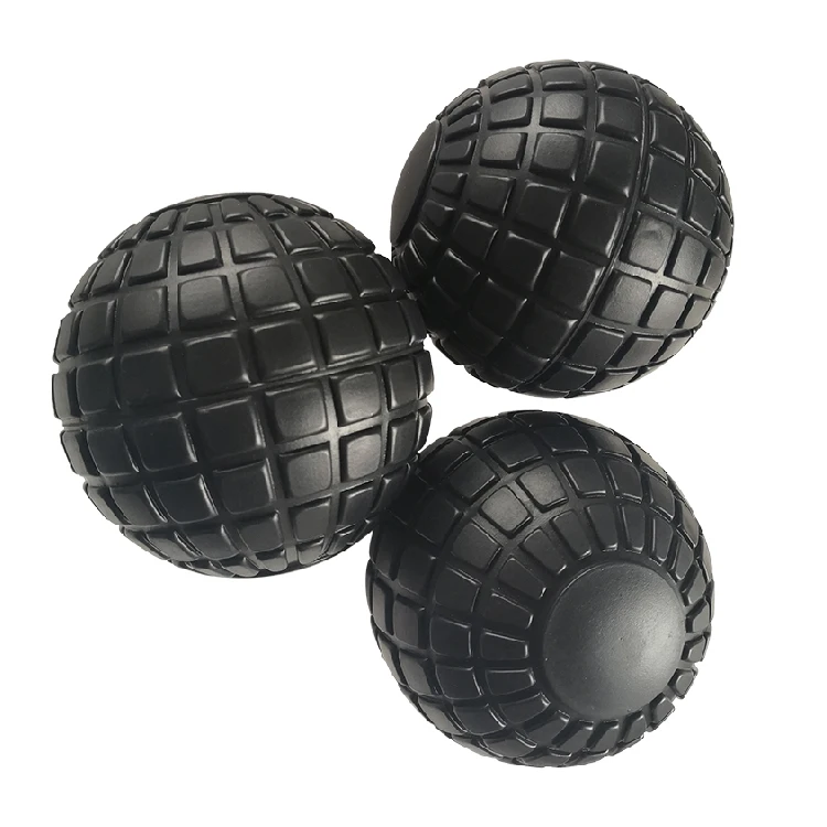 

High Density EVA Foam Ball Comfortable Custom Black Back Solid Mobility EVA massage ball 12cm