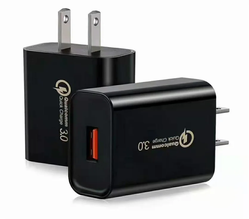 

QC3.0 18W phone fast charger USB Power Adapter Wall Charger for all mobile phones