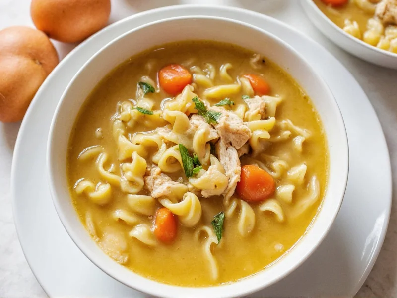 Perfect Homemade Chicken Noodle Soup Recipe