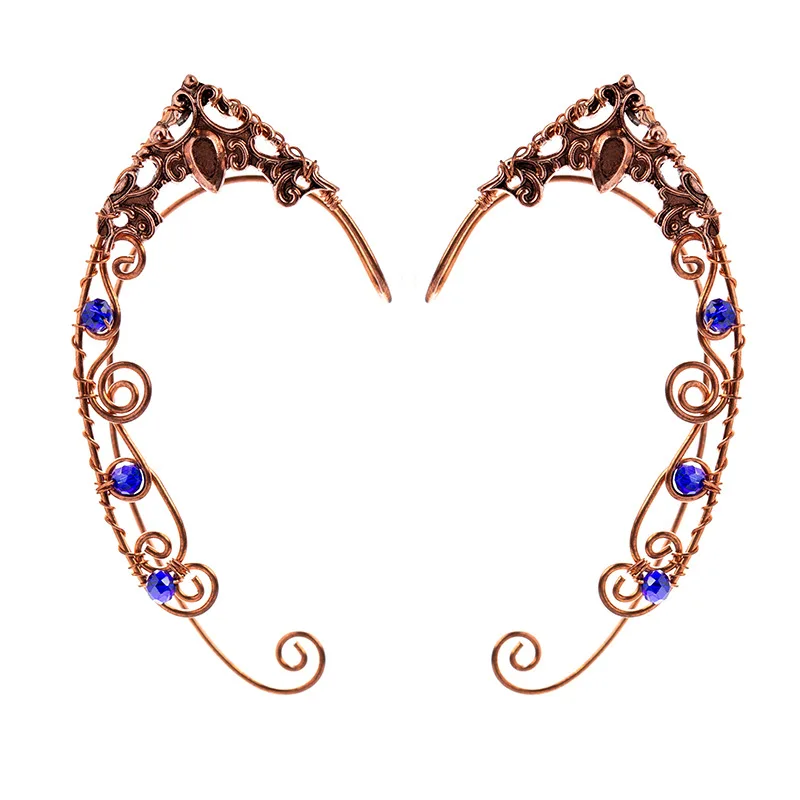 

Latest Design No ear piercing Earring Jewelry Fashion Fine Jewelry Cuff Elf Earring For Women