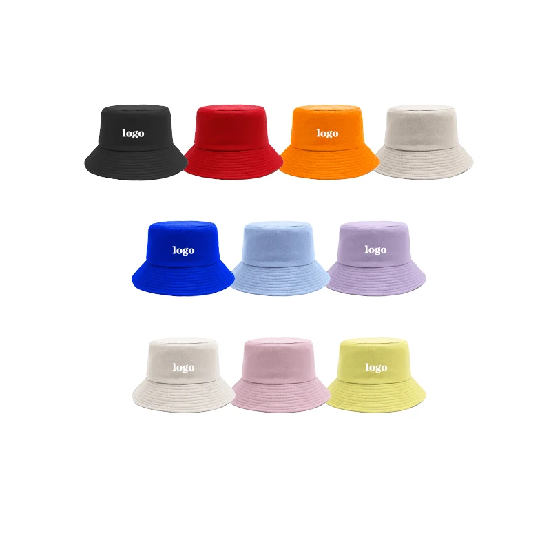 

cotton wholesale bucket hats adult plain bucket hats bulk custom bucket hats