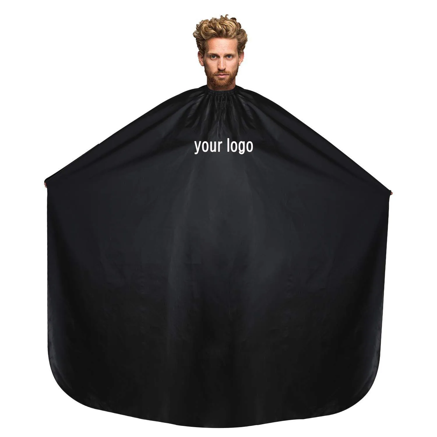 

Wholesale waterproof custom beauty salon robe logo gown cape hair dye womens