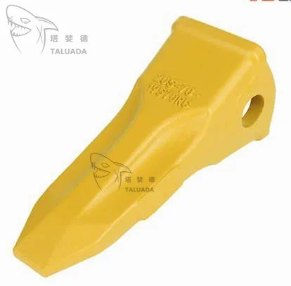 TALUADA High Quality PC200 Excavator Parts  for Komatsu Flat Sharp Bucket Tooth 205-70-19570RC-1 Bucket Teeth 2057019570RC1