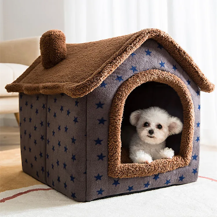 

Doghouse house type warm small dog pet supplies cleaning doghouse cat bed