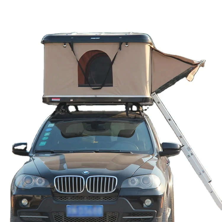 

L Ronix Durable Spring hard top car roof tent hard shell outdoor travel waterproof portable large size tent rooftop tent