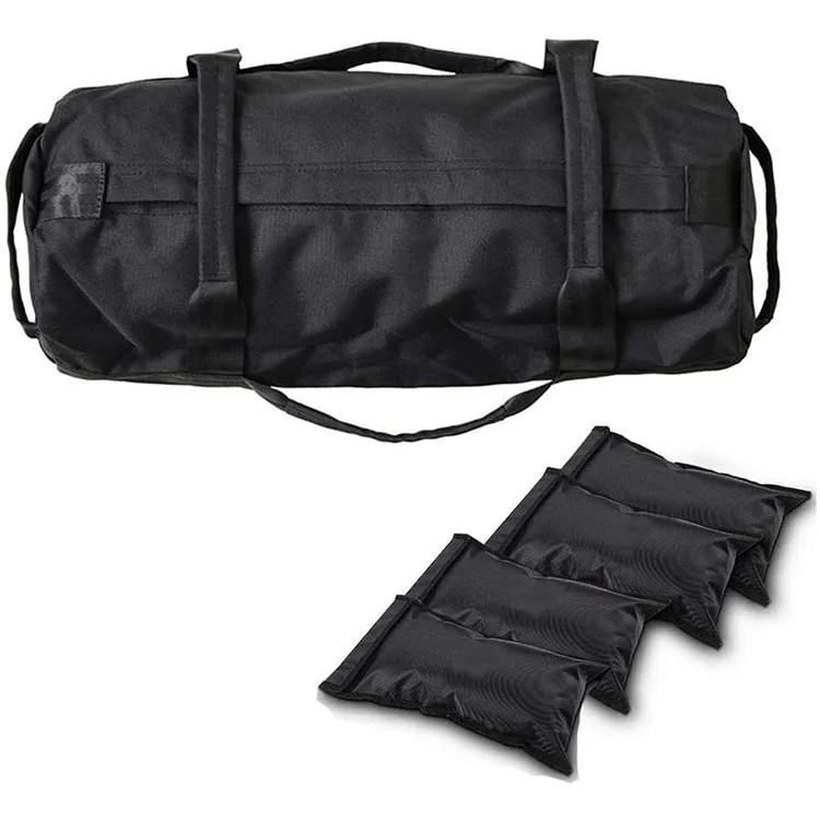 

Adjustable Exercise Weight Fitness Kettlebell Sandbag For Workout, Black