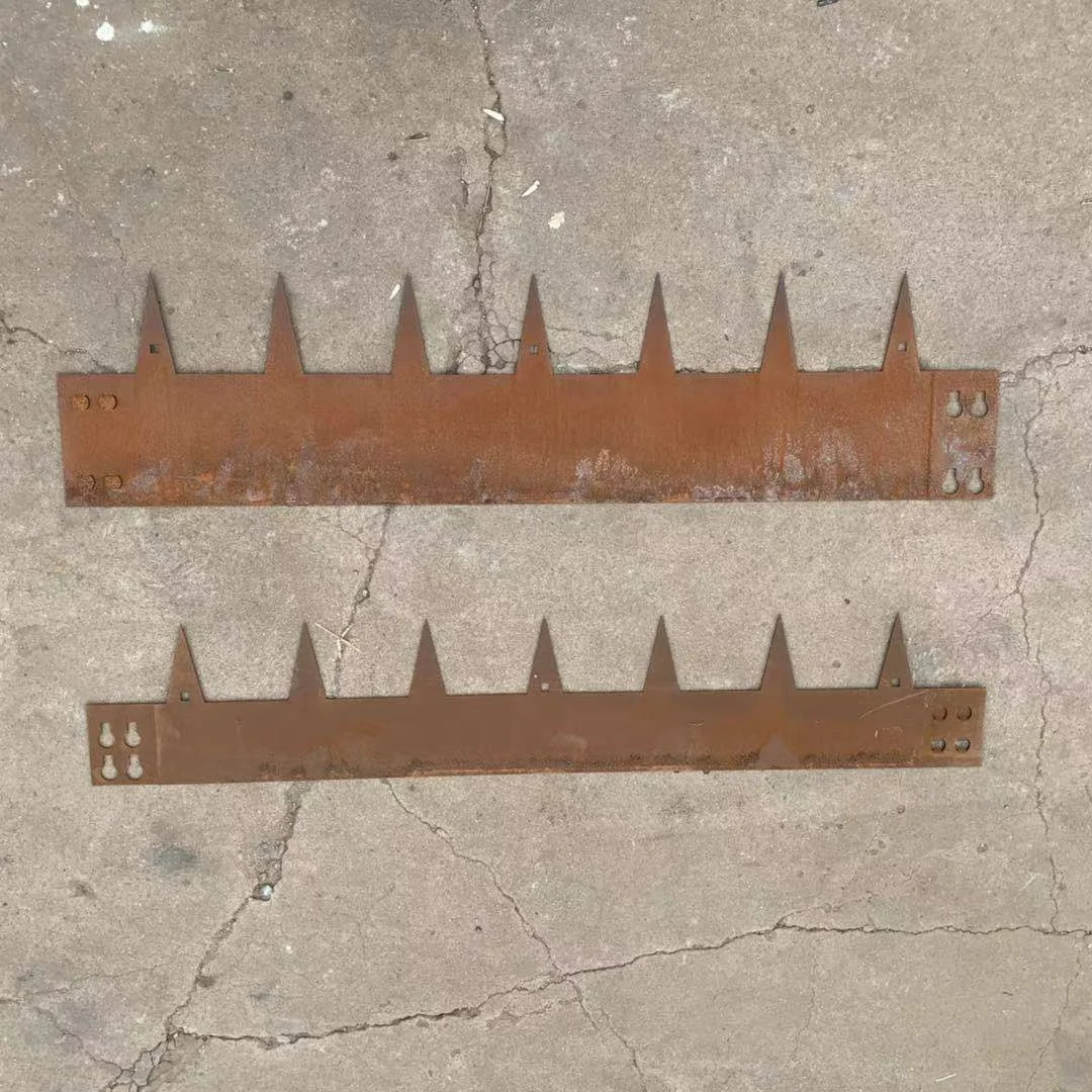 

Corten Steel Garden Edging Artwork For Decor, Rusty red, black, green, silver, etc.