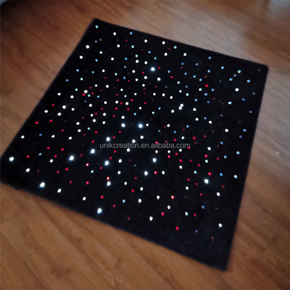 Sensory Integration Equipment Fiber Optic Lighting Star Carpet Sensory