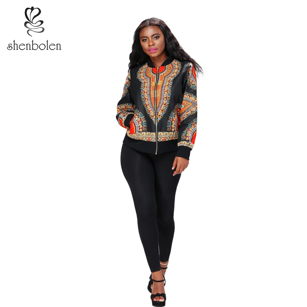 

2021 New Fashion Custom Factory Price Puls Size African Women Dashiki Wax Print Fabrica Jacket For Women, Customized color