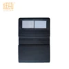 Black custom PU leather car document and manual file holder bag case