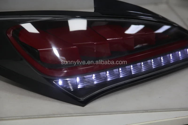 Full led rear light For Genesis Coupe 2009-2011 red  lens JY For Hyundai