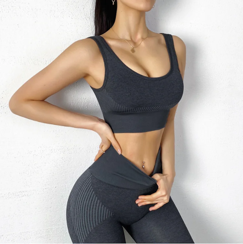 

KB01C26 2021 Superior Quality Europe And America Solid Color Quick Drying Yoga Sport Bra